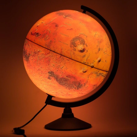 Глобус Марса D-21 с подсветкой